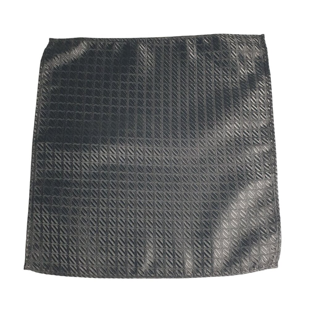 Pocket Square Texture Formal Suit Accessory Wedding Prom 9.25 Inch Silk Gift